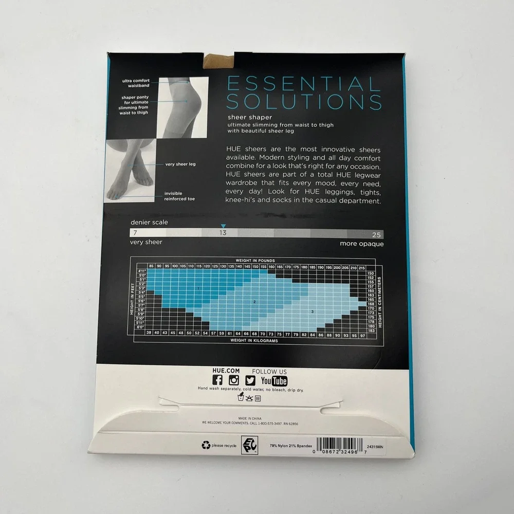 HUE keywords hosiery